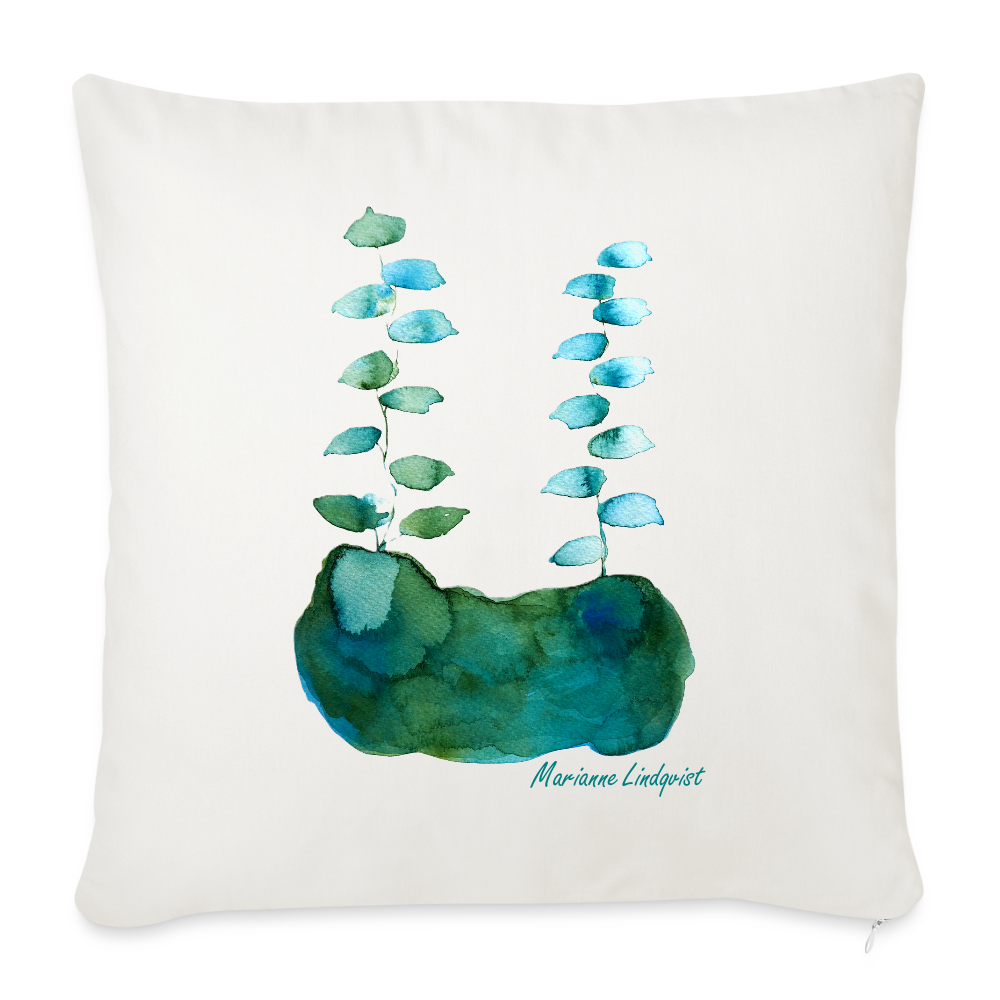 Soffkudde med fyllning 45cm x 45cm - natural white