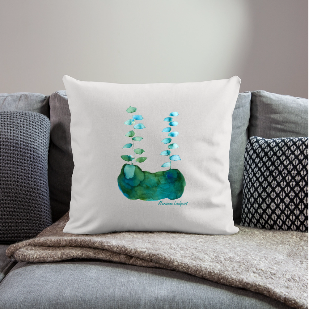 Soffkudde med fyllning 45cm x 45cm - natural white